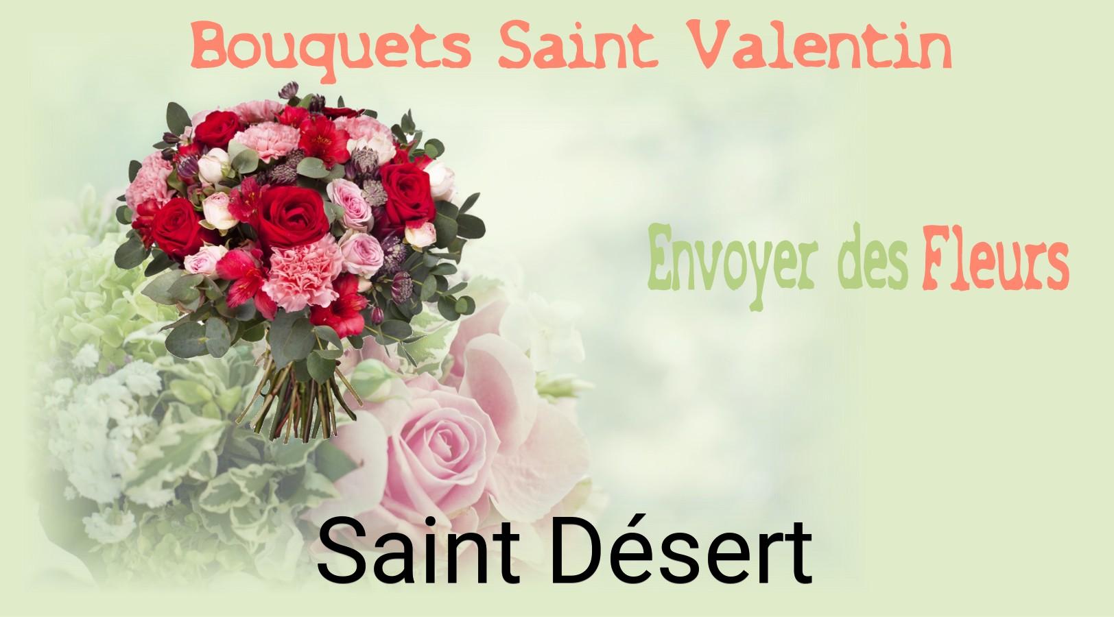 Roses de Saint-Valentin livrées à Saint-Désert